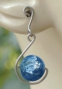 Niobium Titanium Wire Wrapped Earrings