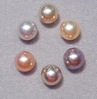 Titanium/Niobium Gem Grade Freshwater Cultured Natural Color Pearl Earrings