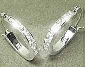 Titanium Niobium Decorative Hoop Earrings