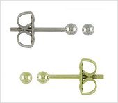 non-allergenic titanium earrings